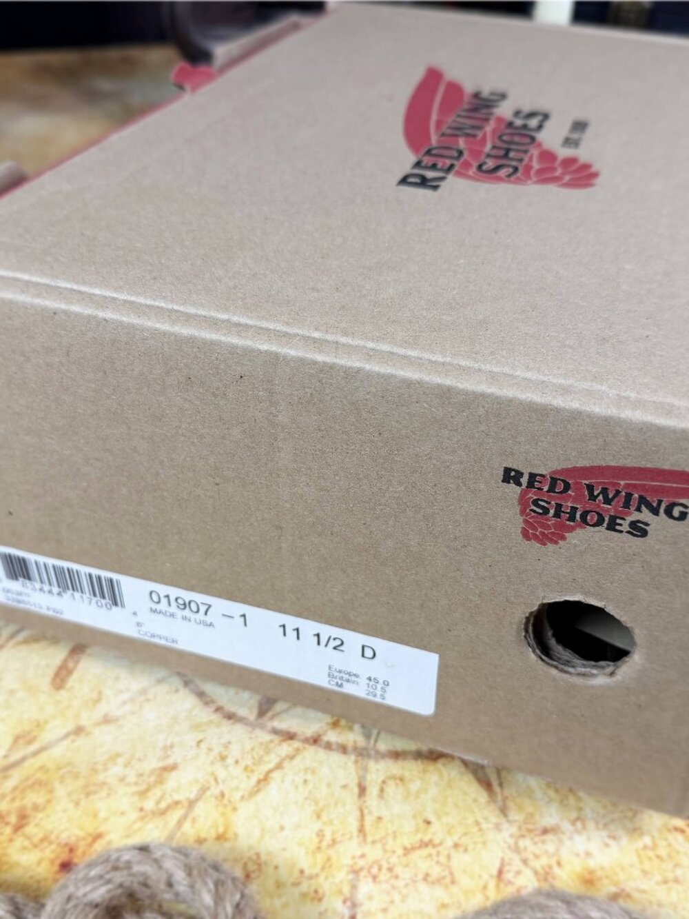 Red Wing Heritage 1907 Classic Moc Boots | Copper Rough & Tough | Men's 11.5 D - Picture 6 of 16